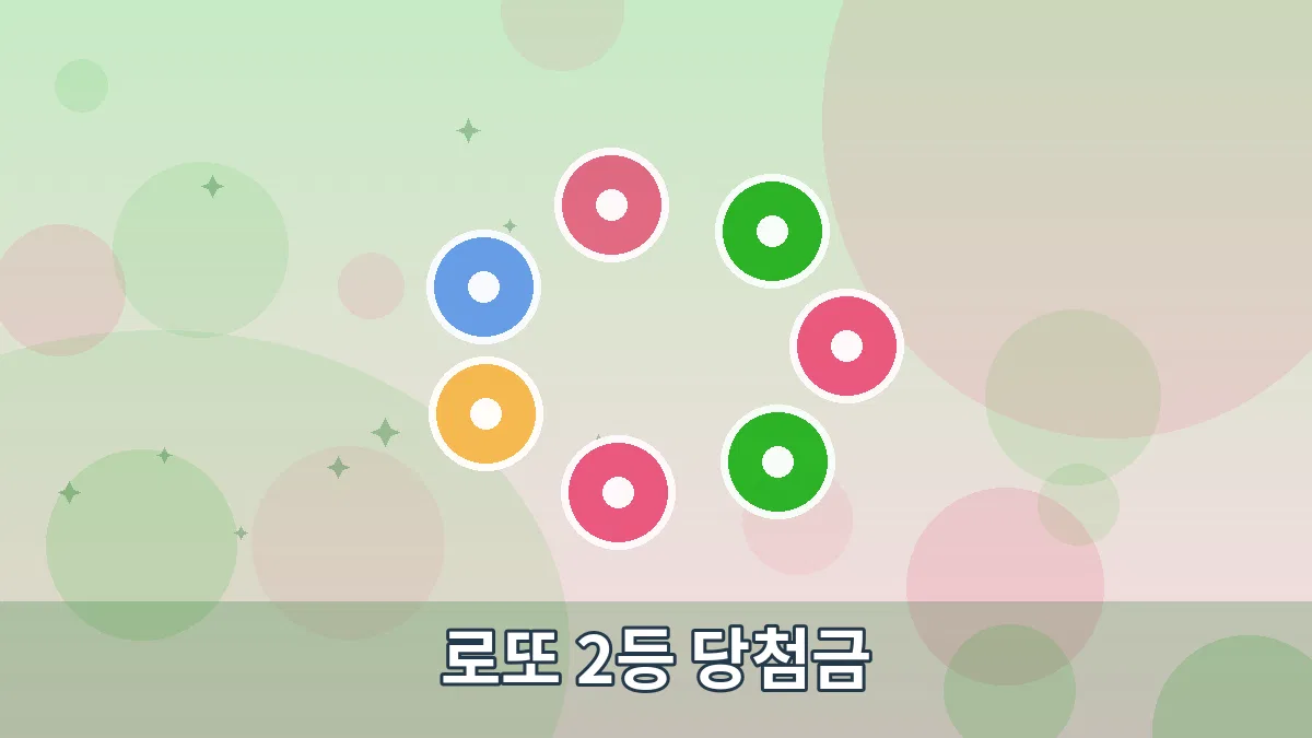 로또 2등 당첨금 안내 이미지 4