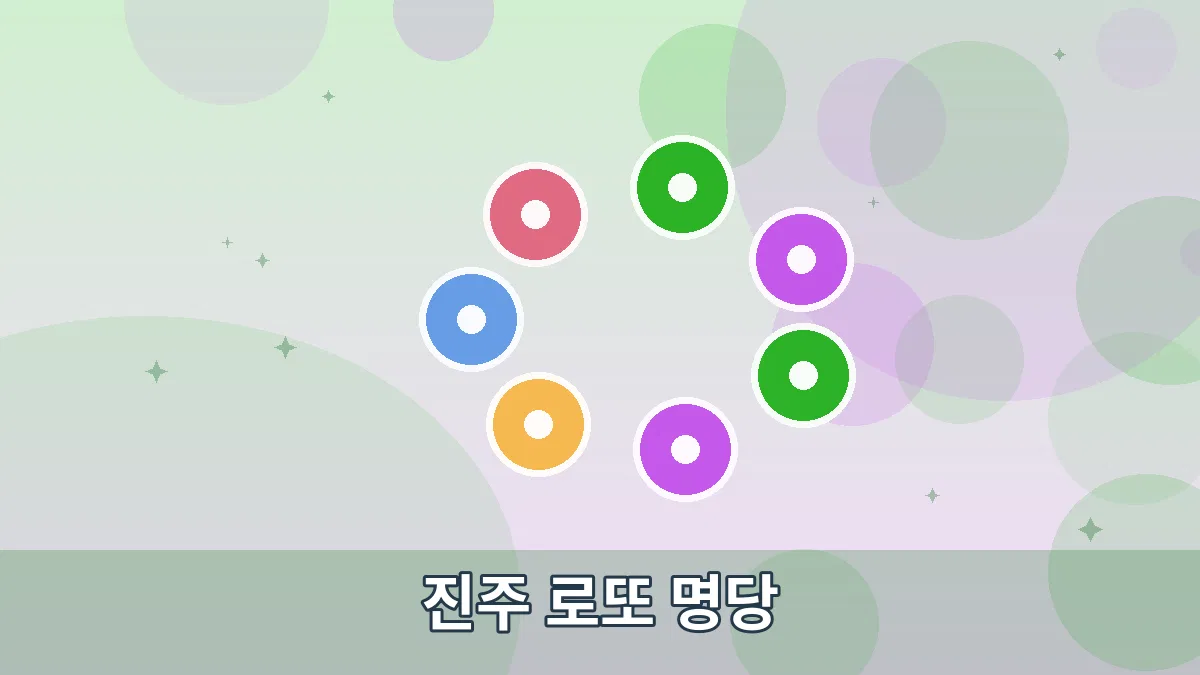 진주 로또 명당 안내 이미지 2